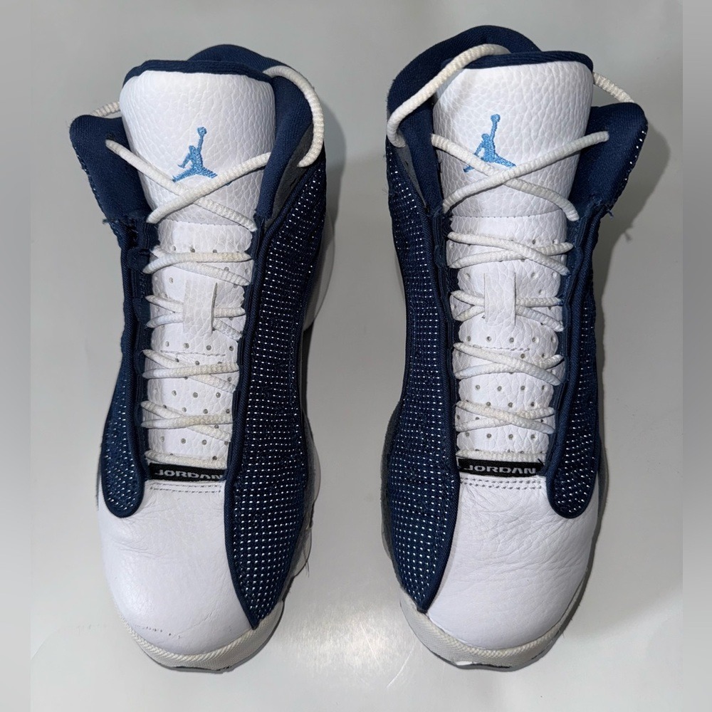 Jordan Retro 13 GS Navy University Blue White Sneakers 884129-404 Size 4Y